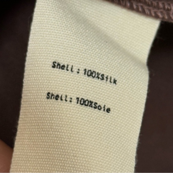 L'AGENCE Dani Blouse Silk in Sparrow NWT - Picture 5 of 5